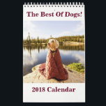 2018 The Best Of Dogs! Calendar<br><div class="desc">2018 The Best Of Dogs! Calendar</div>