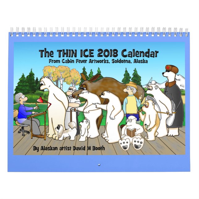 2018 Thin Ice Calendar (Cover)