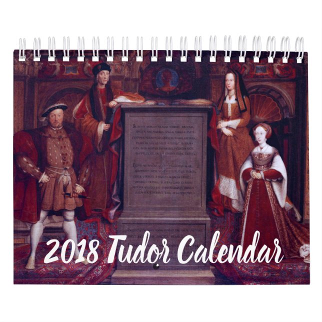 2018 Tudor Calendar (Cover)