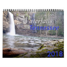 2018 Waterfalls of Tennessee Calendar