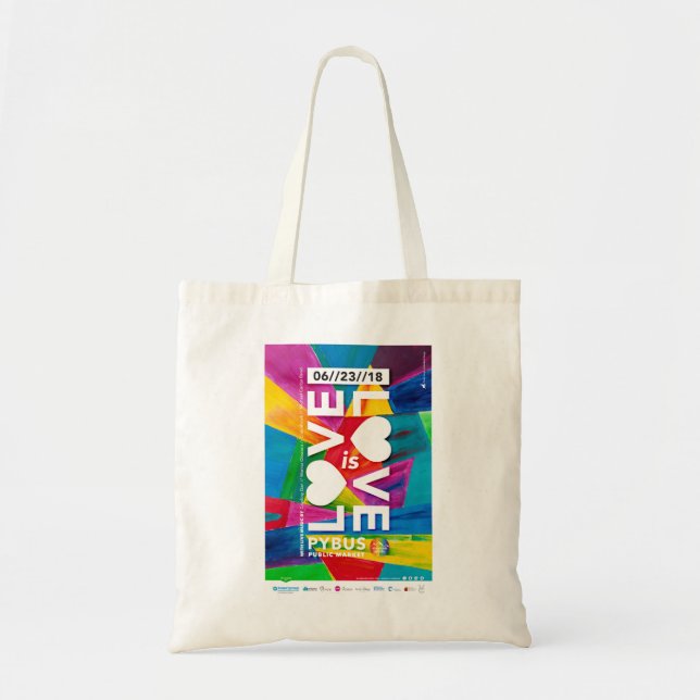 2018 Wenatchee Pride Commemorative Tote Bag (Front)