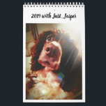 2019 calendar<br><div class="desc">2019 calendar from Just_Jasper. 
Beautiful designs on a 12 page calendar.
Makes a wonderful gift for any spaniel lover,  and will brighten any home or office.</div>