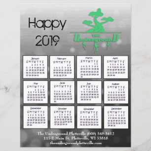 2019 Cardinal Business Calendar Flier for Customer
