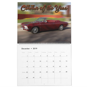 2019 CorvairForum Corvair Calendar
