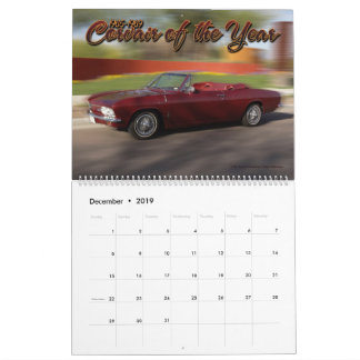 2019 CorvairForum Corvair Calendar