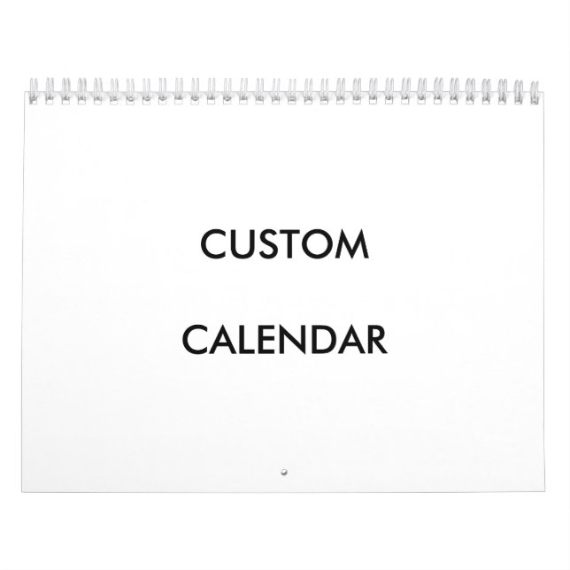 2019 Design Custom Template Calendar (Cover)