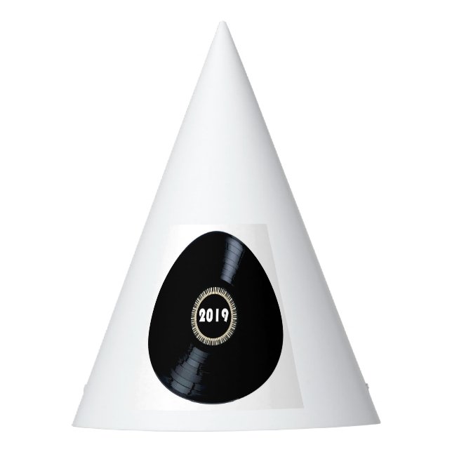 2019 Long Player Record Party Hat (Front)