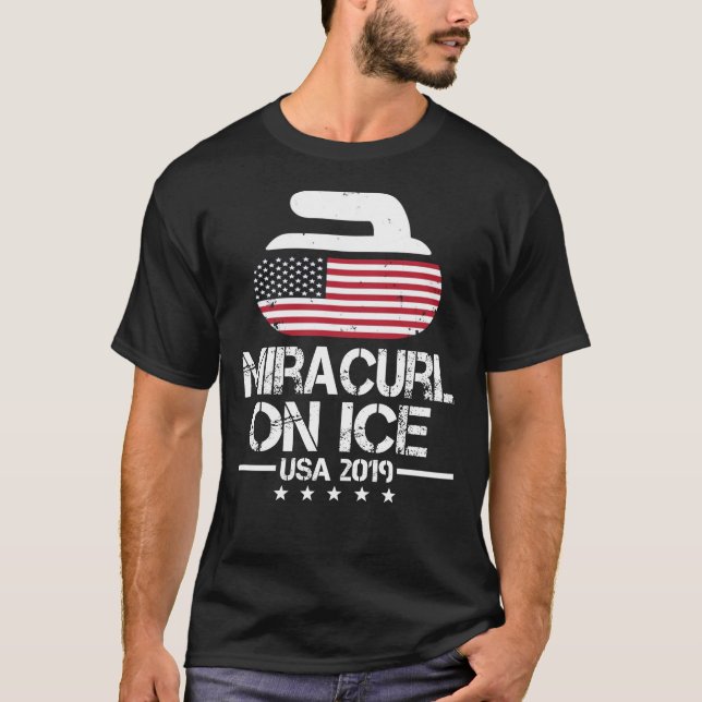 2019  Miracurl On Ice TShirt for US Stone Curling (Front)