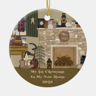 2019 My New Home Christmas Ceramic Ornament