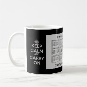2019 Person of the Year Calendar by Janz Grey Mug