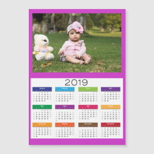 2019 Personalised Add a Photo Calendar