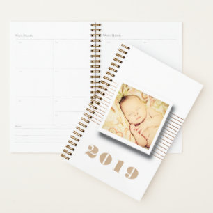 2019 Personalised Photo Diary Planner Journal