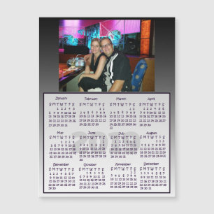 2019 Personalised Photo Mini Magnet Calendars