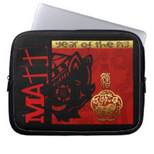 2019 Pig Chinese Year Zodiac Birthday Sleeve