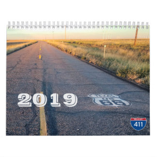 2019 Route 66 Wall Calendar