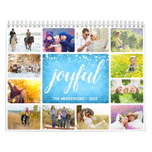 2019 Your Own Photo Calendar Joyful