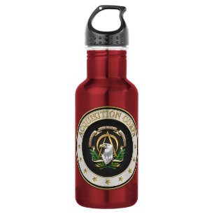 [201] Acquisition Corps (AAC) Branch Insignia [3D] 532 Ml Water Bottle