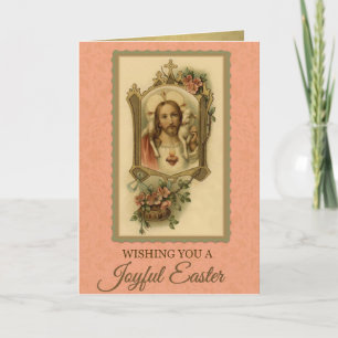 201 Happy Joyful Easter Sunday Greeting Card