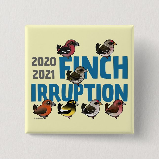 2020-2021 Finch Irruption 15 Cm Square Badge (Front)
