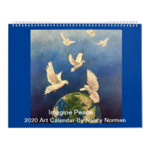 2020 Art Calendar by Nancy Norman