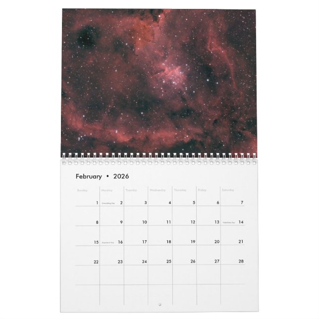 2020 Astronomy Calendar (Feb 2026)