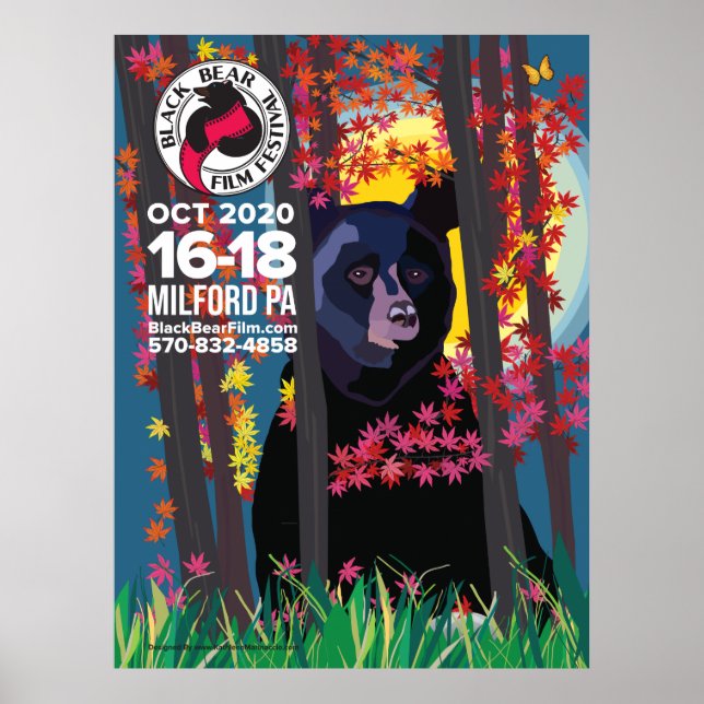2020 Black Bear Film Festival Poster (Front)