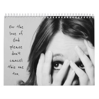 2020 Bloggess Calendar...take 11,000 Calendar