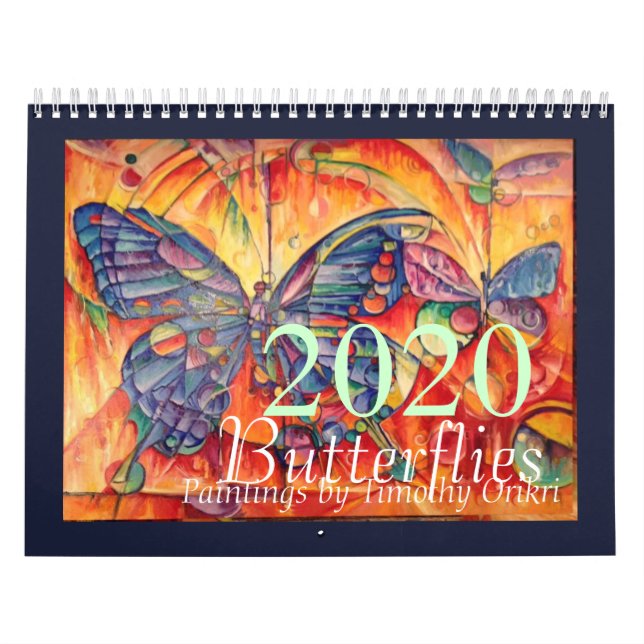 2020 butterfly calendar (Cover)