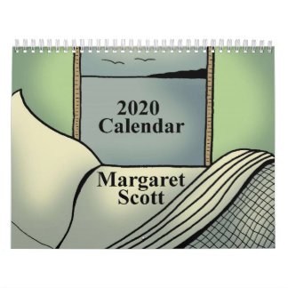 2020 Calendar featuring artwork by Margaret Scott