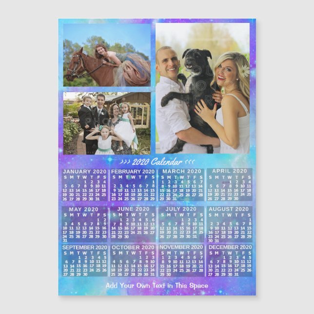 2020 Calendar (See Description for New Version) (Front)