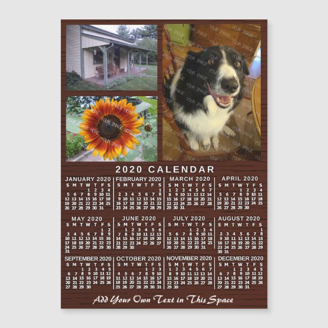 2020 Calendar (See Description for New Version) (Front)