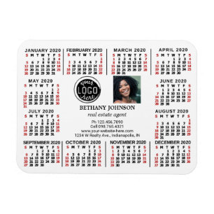 2020 Calendar (See Description for New Version) Magnet