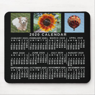 2020 Calendar (See Description for New Version) Mouse Pad