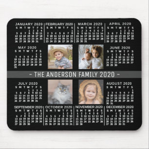 2020 Calendar (See Description for New Version) Mouse Pad