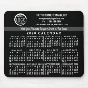 2020 Calendar (See Description for New Version) Mouse Pad