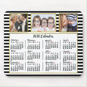 2020 Calendar (See Description for New Version) Mouse Pad