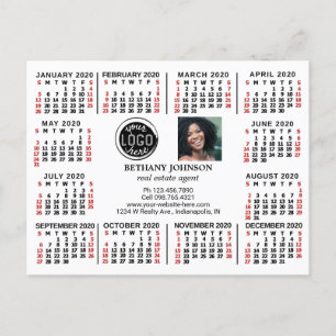 2020 Calendar (See Description for New Version) Postcard