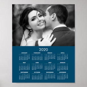 2020 Calendar Your Photo Poster