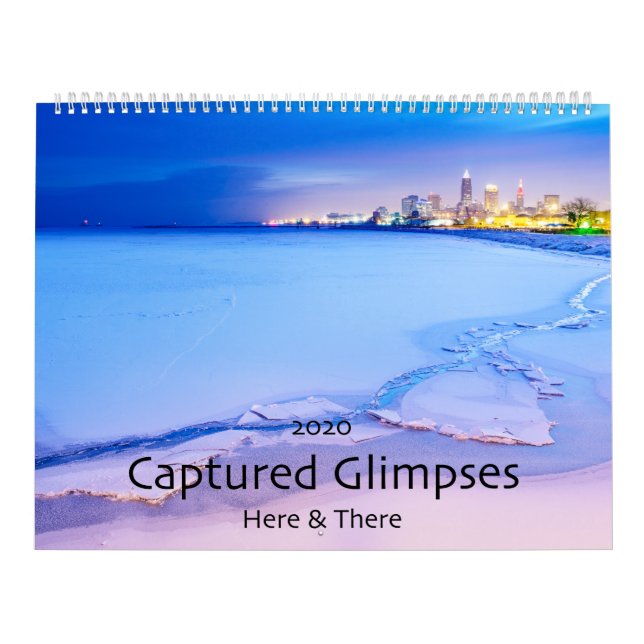 2020 Captured Glimpses Scenic Wall Calendar (Cover)