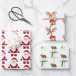 2020 Covid  Christmas Face mask Santa Snowman Wrapping Paper Sheet<br><div class="desc">This design was created though digital art. It may be personalised by choosing the customise option. Contact me at colorflowcreations@gmail.com if you with to have this design on another product. Purchase my original abstract acrylic painting for sale at www.etsy.com/shop/colorflowart. See more of my creations or follow me at www.facebook.com/colorflowcreations, www.instagram.com/colorflowcreations,...</div>