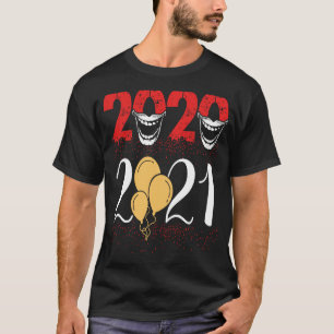 2020 creepy clown smile for a bad year & 2021 T-Shirt