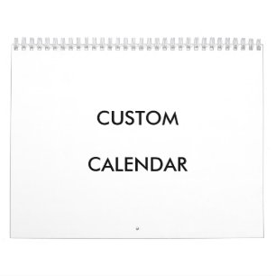 2020 Design Custom Template Calendar