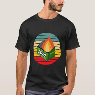 2020 Dumpster Fire Retro Vintage Style T-Shirt