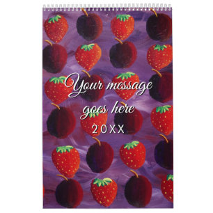 2020 Food Art by Julie Nicholls Calendar