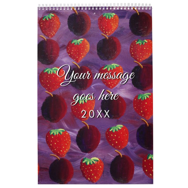 2020 Food Art by Julie Nicholls Calendar (Cover)