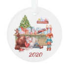 2020 Funny Santa's Workshop Covid Face Mask