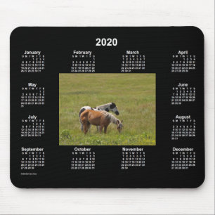 2020 Horse Calendar by Janz Mouse Pad