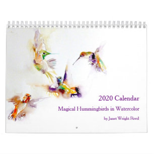 2020 Hummingbird Calendar