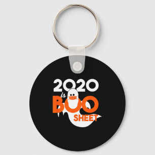 2020 is boo sheet ghost halloween  key ring
