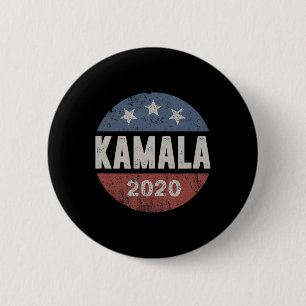 2020 Kamala Harris Vintage Button 